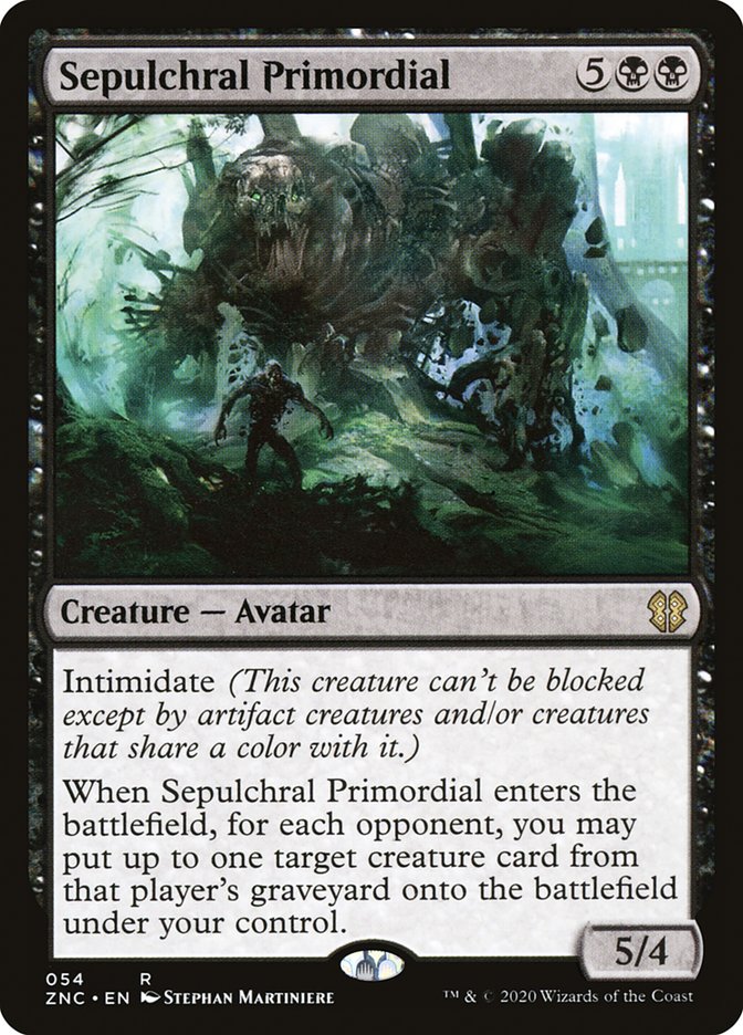 Sepulchral Primordial [Zendikar Rising Commander] Magic: The Gathering