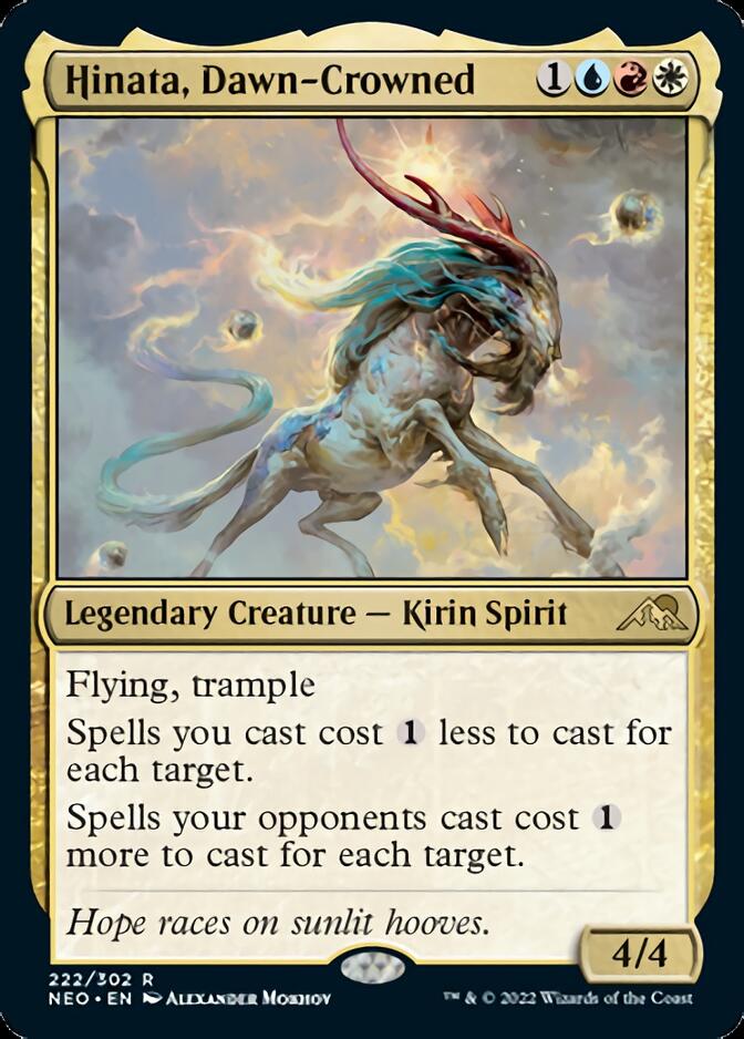 Hinata, Dawn-Crowned [Kamigawa: Neon Dynasty] Magic: The Gathering