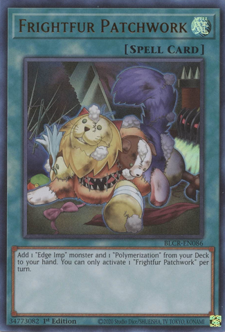 Frightfur Patchwork [BLCR-EN086] Ultra Rare - Yugioh Cards For Your TCG Needs!