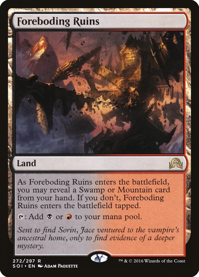 Foreboding Ruins [Shadows over Innistrad] Magic: The Gathering