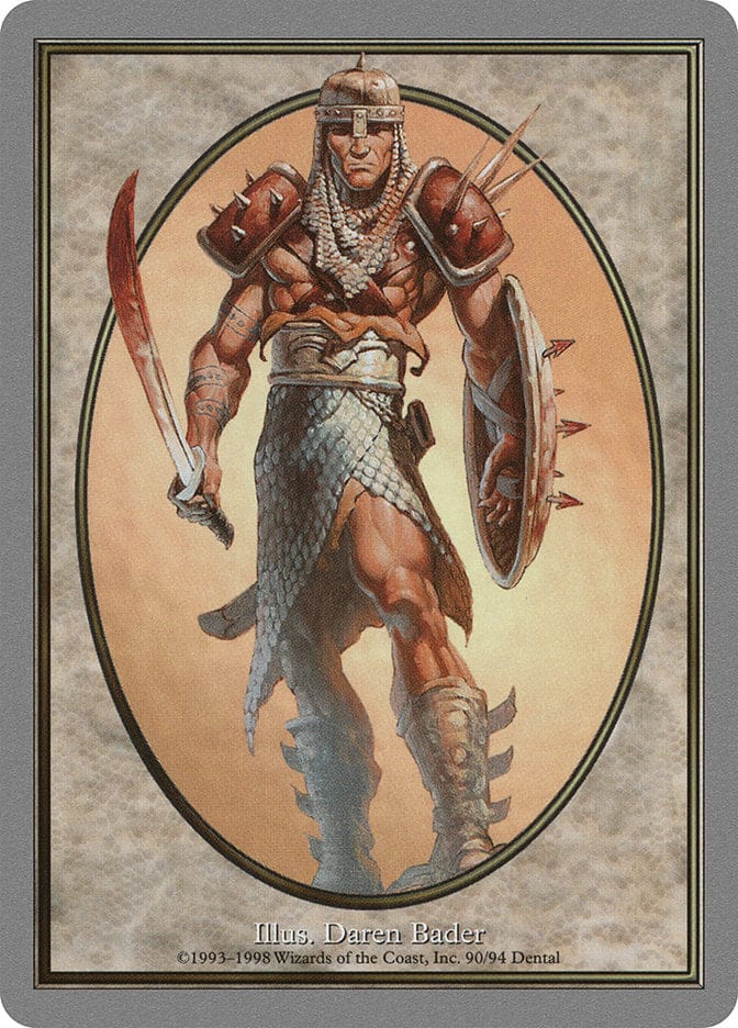 Soldier Token [Unglued Tokens] Magic: The Gathering