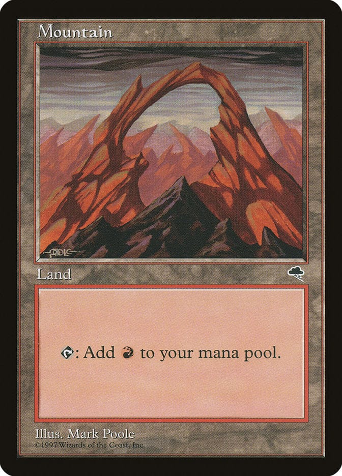 Mountain (Arch) [Tempest] Magic: The Gathering