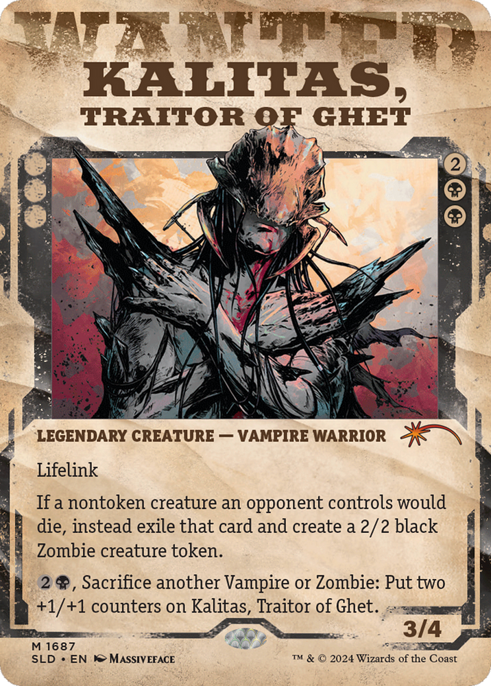 Kalitas, Traitor of Ghet [Secret Lair Drop Series] Magic: The Gathering