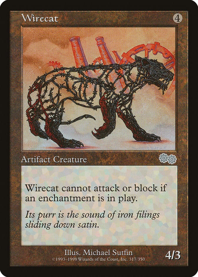 Wirecat [Urza's Saga] Magic: The Gathering