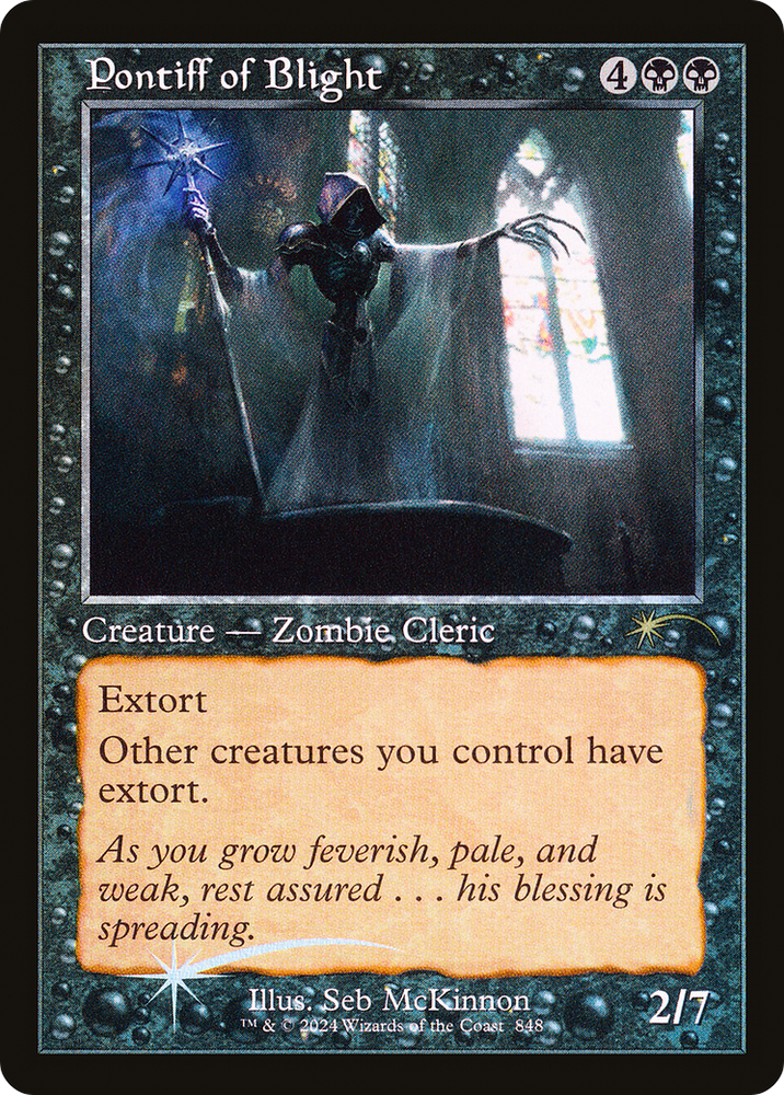 Pontiff of Blight (Retro Frame) [Secret Lair Drop Series] Magic: The Gathering