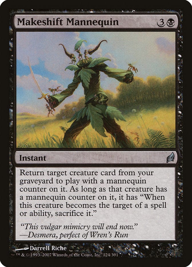 Makeshift Mannequin [Lorwyn] Magic: The Gathering