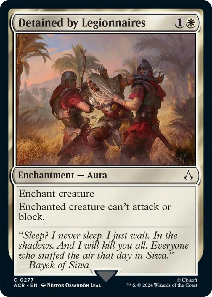 Detained by Legionnaires [Assassin's Creed] Magic: The Gathering