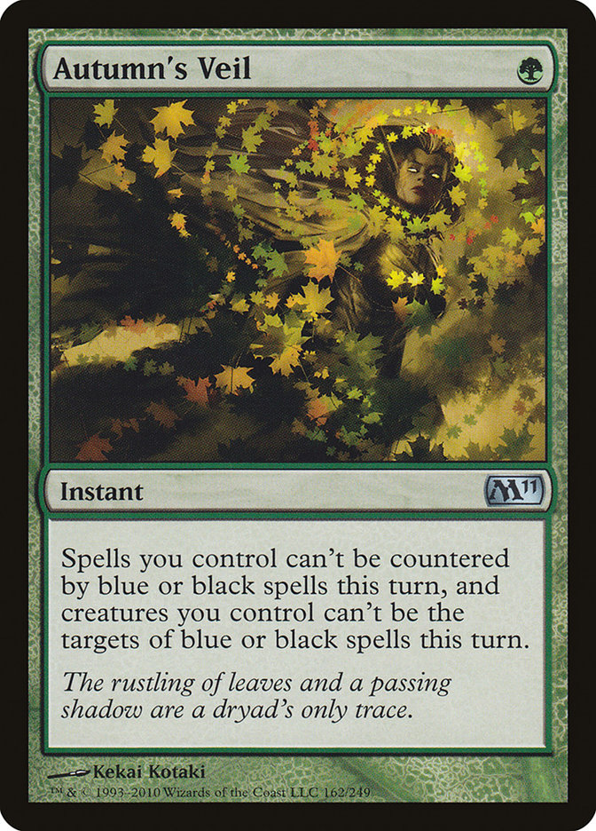 Autumn's Veil [Magic 2011] Magic: The Gathering