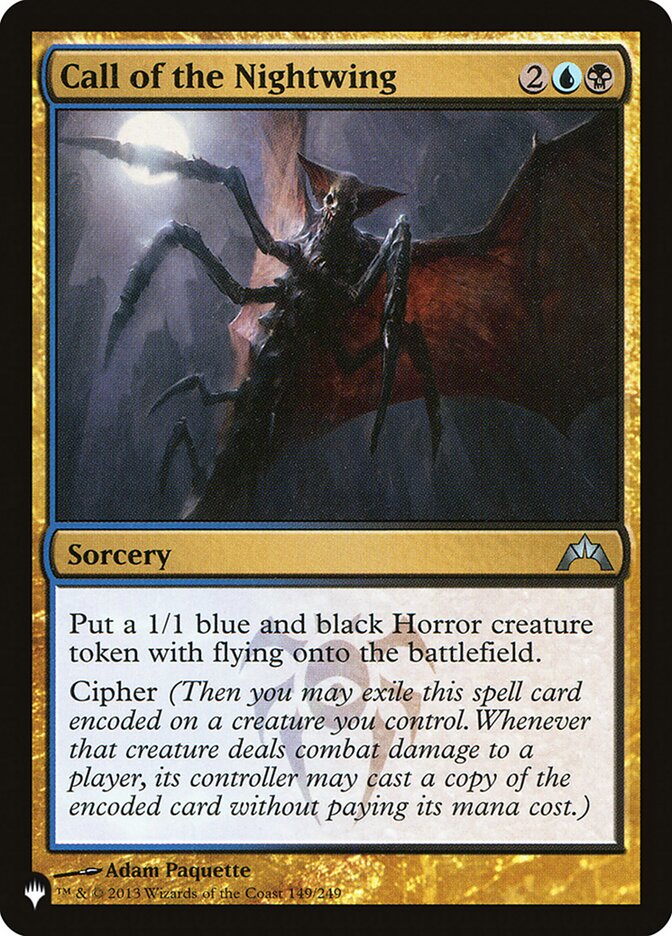 Call of the Nightwing [The List] Magic: The Gathering