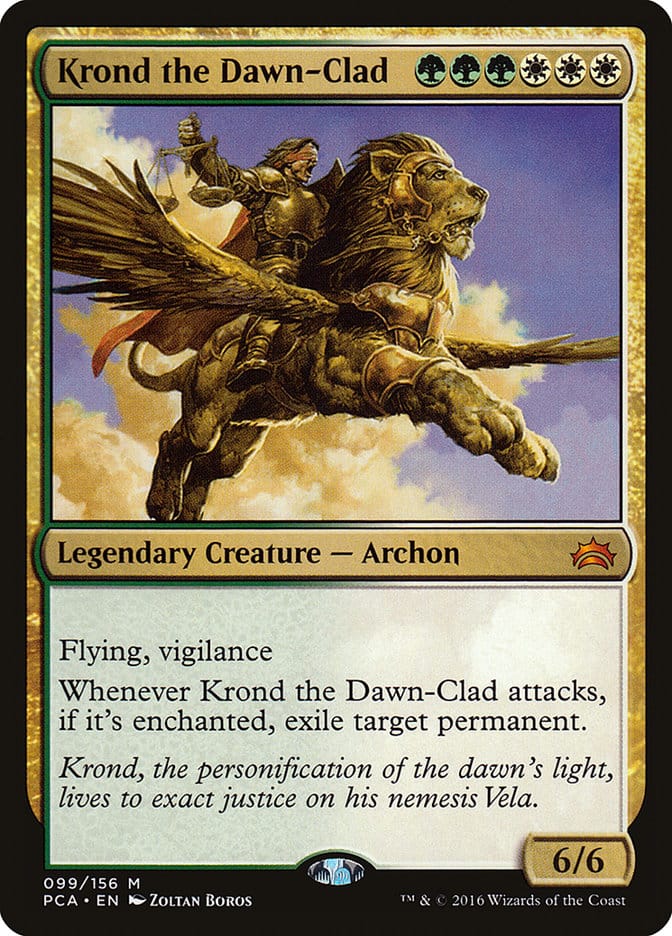 Krond the Dawn-Clad [Planechase Anthology] Magic: The Gathering