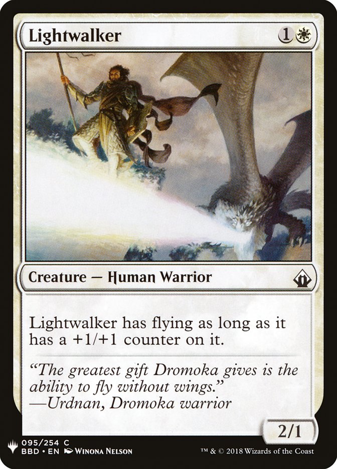 Lightwalker [Mystery Booster] Magic: The Gathering