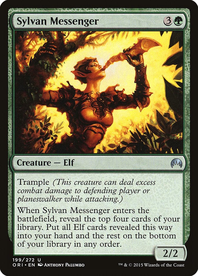 Sylvan Messenger [Magic Origins] Magic: The Gathering