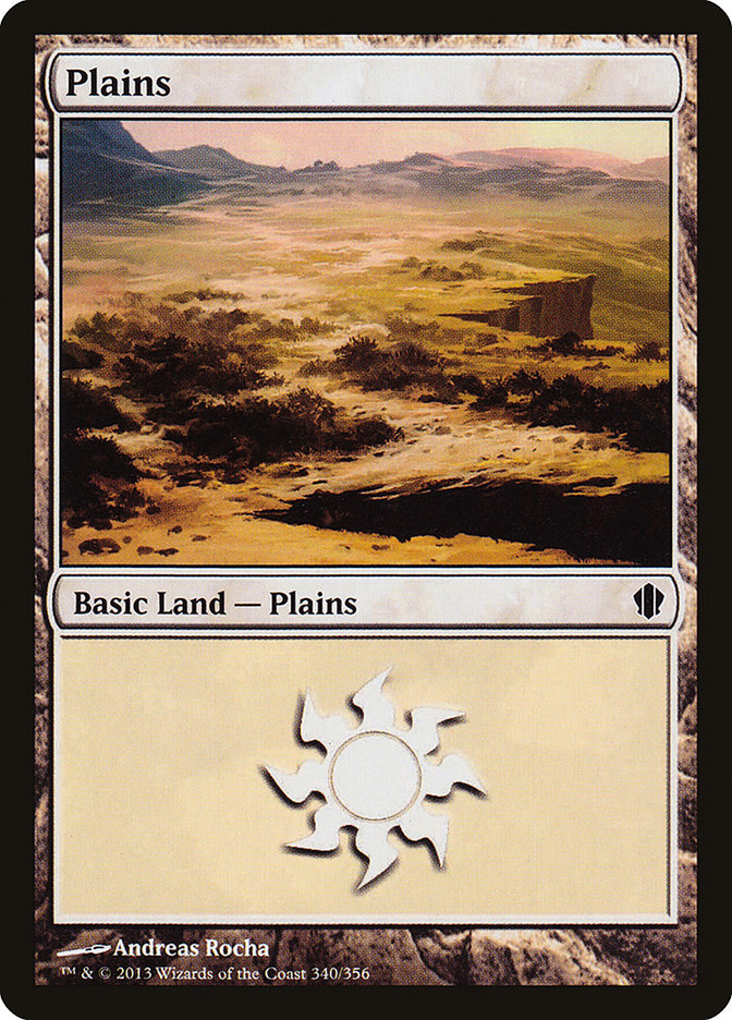 Plains (340) [Commander 2013] Magic: The Gathering