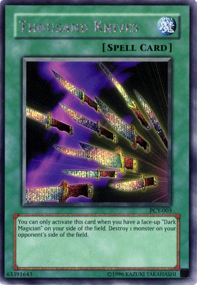 Thousand Knives [PCY-003] Secret Rare Yu-Gi-Oh!