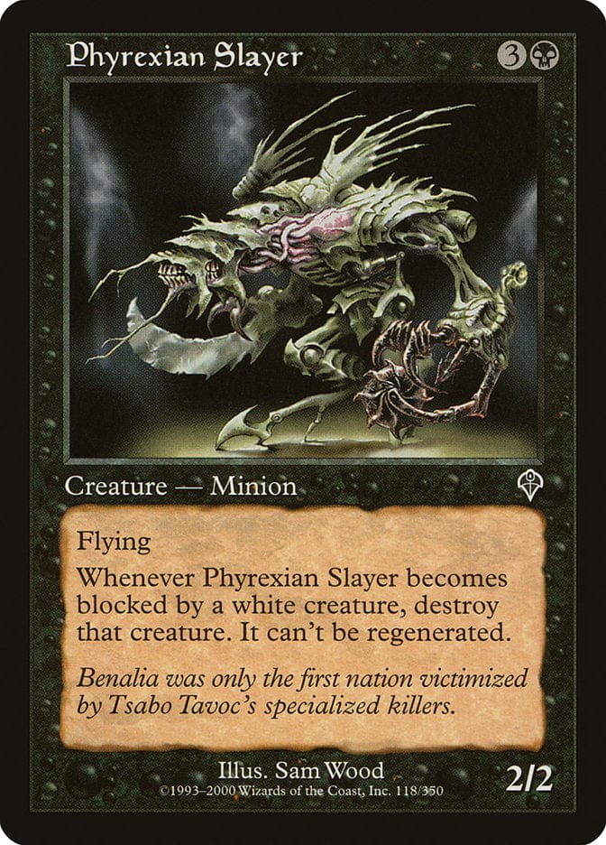 Phyrexian Slayer [Invasion] Magic: The Gathering