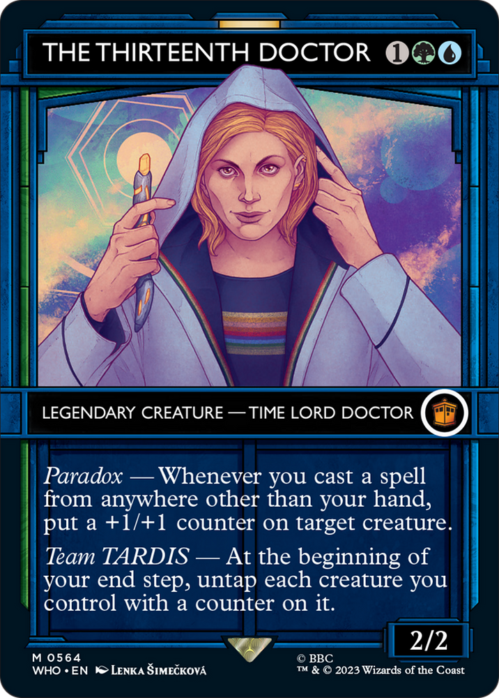 The Thirteenth Doctor (Showcase) [Doctor Who] Magic: The Gathering