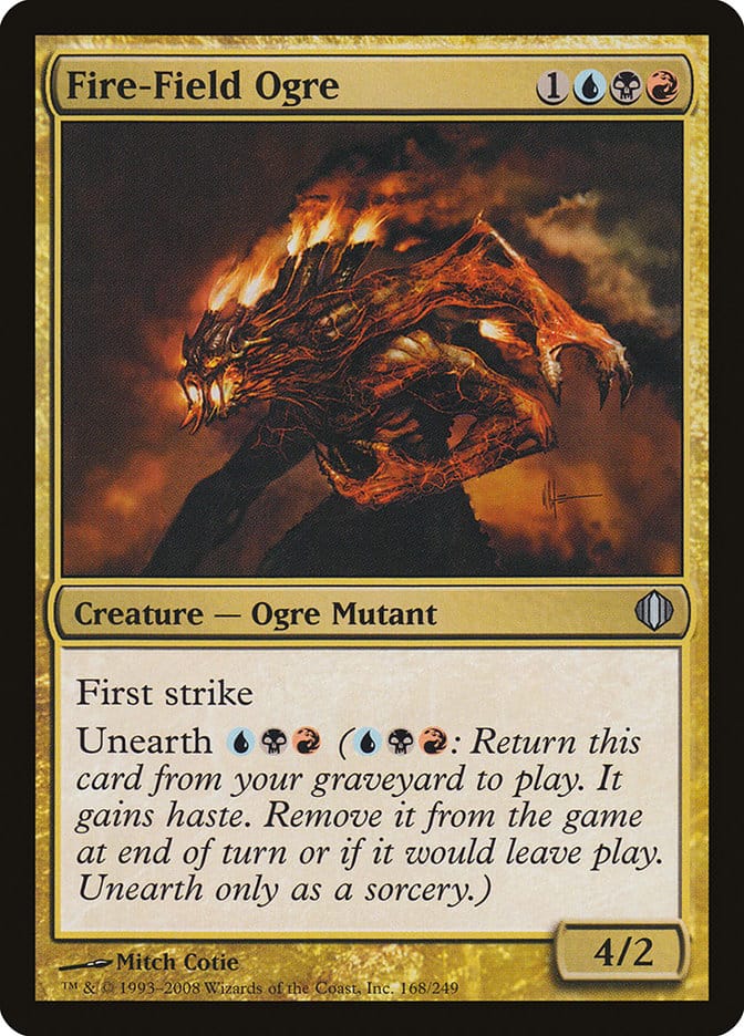 Fire-Field Ogre [Shards of Alara] Magic: The Gathering
