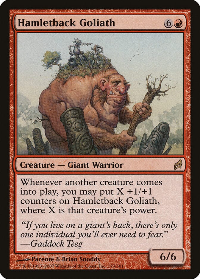 Hamletback Goliath [Lorwyn] Magic: The Gathering