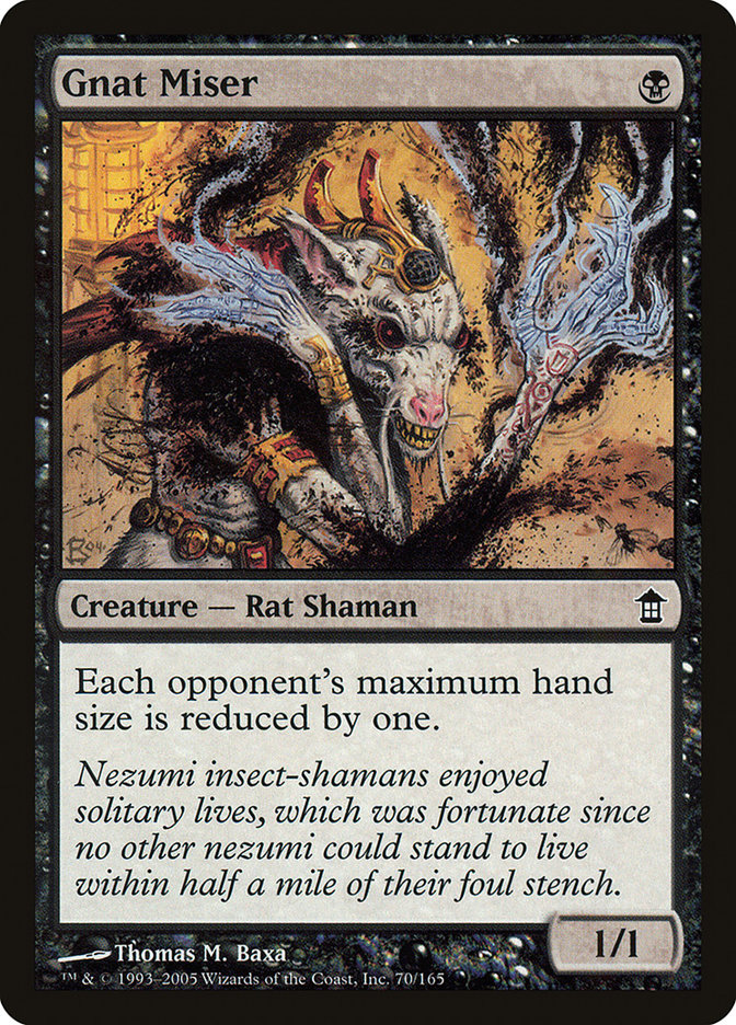 Gnat Miser [Saviors of Kamigawa] Magic: The Gathering