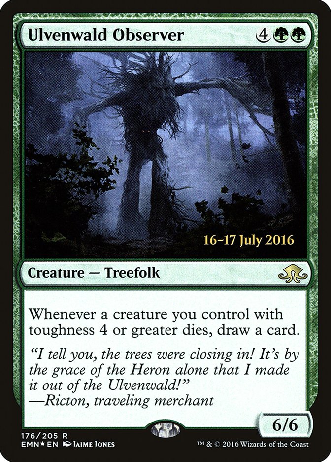 Ulvenwald Observer [Eldritch Moon Prerelease Promos] Magic: The Gathering