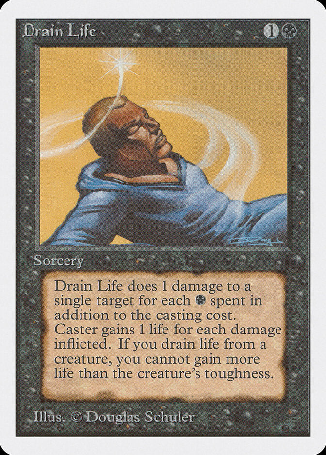Drain Life [Unlimited Edition] Magic: The Gathering