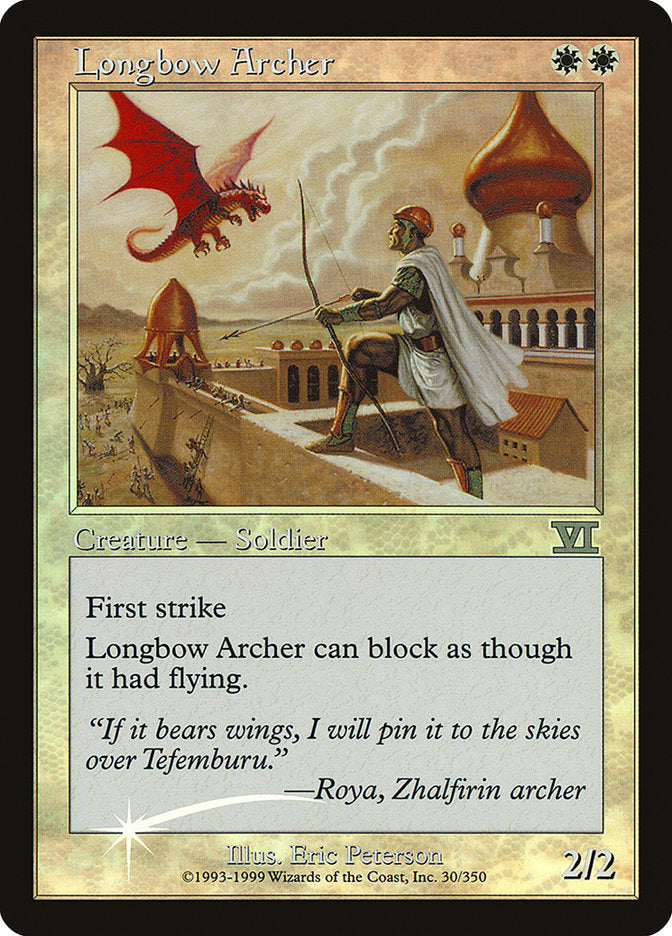 Longbow Archer [Friday Night Magic 2000] Magic: The Gathering