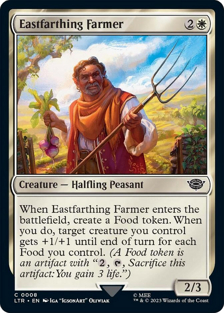Eastfarthing Farmer [The Lord of the Rings: Tales of Middle-Earth] Magic: The Gathering