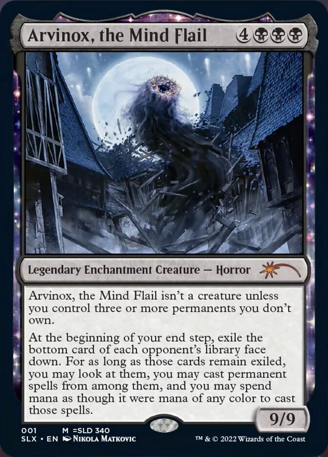 Arvinox, the Mind Flail [Secret Lair: Universes Within] Magic: The Gathering