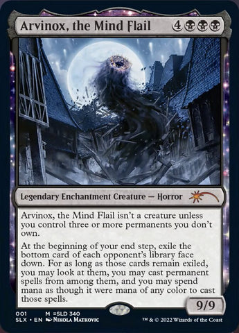 Arvinox, the Mind Flail [Secret Lair: Universes Within] Magic: The Gathering
