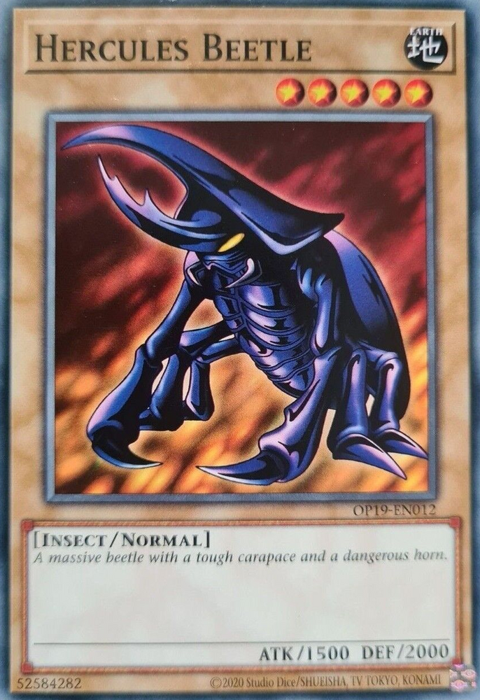 Hercules Beetle [OP19-EN012] Common Yu-Gi-Oh!