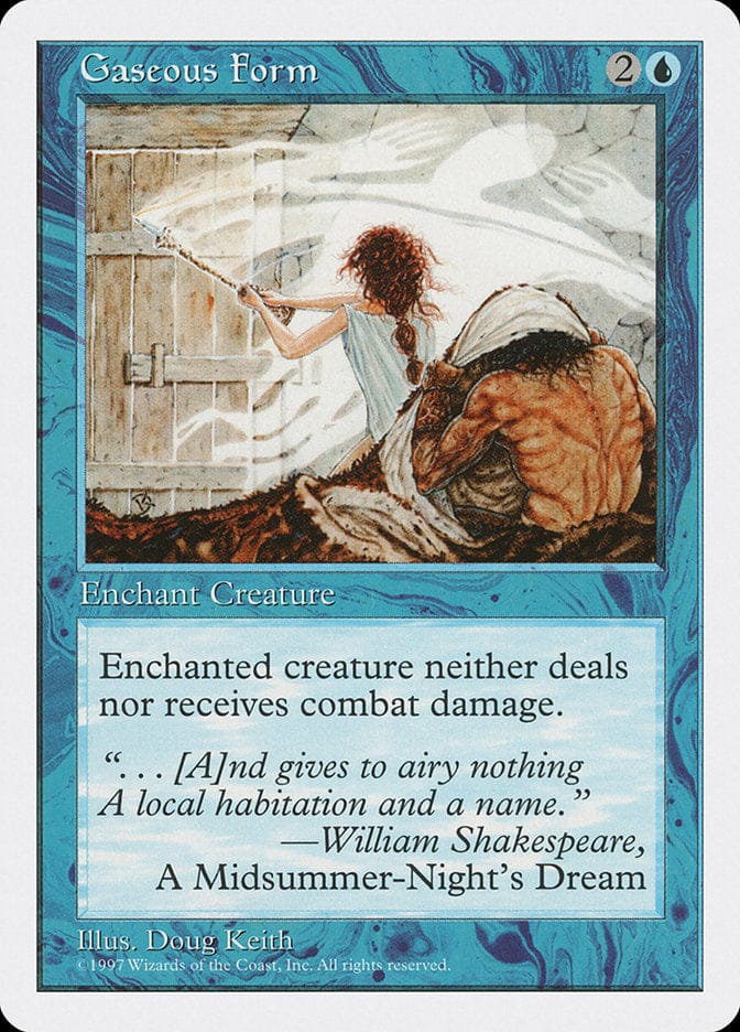 Gaseous Form [Fifth Edition] Magic: The Gathering