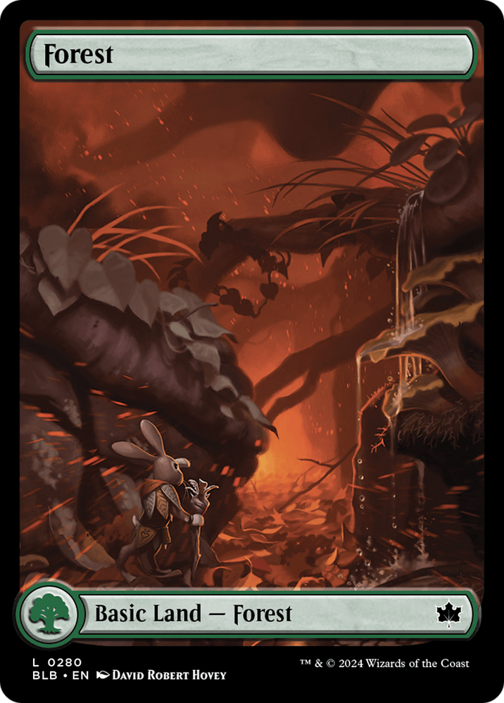 Forest (0280) [Bloomburrow] Magic: The Gathering