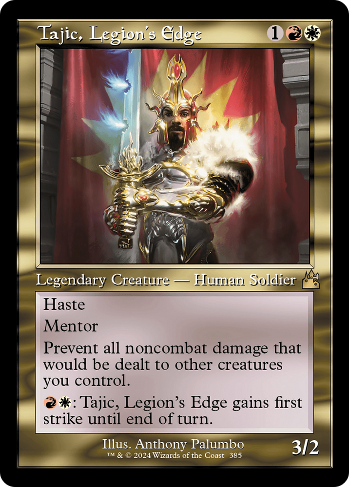 Tajic, Legion's Edge (Retro Frame) [Ravnica Remastered] Magic: The Gathering