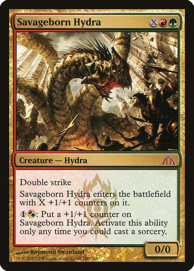 Savageborn Hydra [Dragon's Maze] Magic: The Gathering