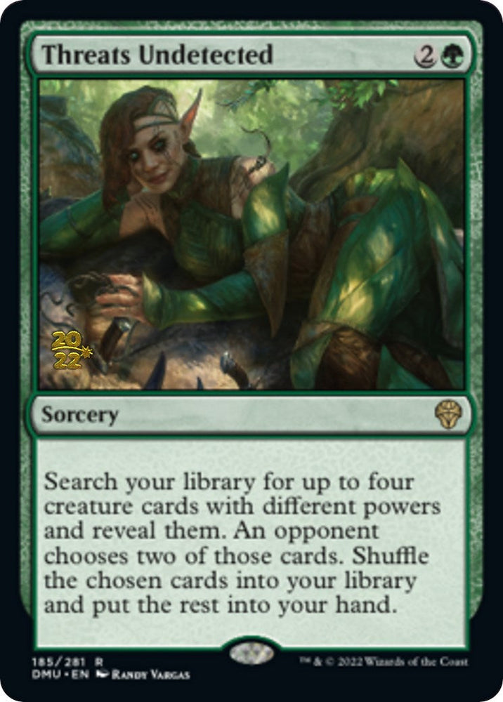 Threats Undetected [Dominaria United Prerelease Promos] Magic: The Gathering