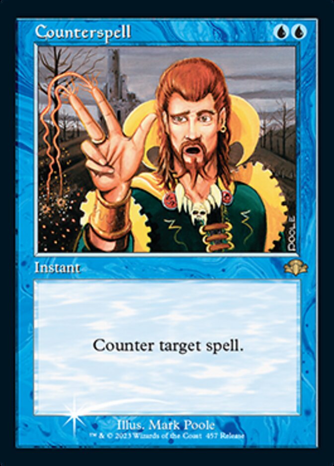 Counterspell (Retro) (Release) [Dominaria Remastered] Magic: The Gathering