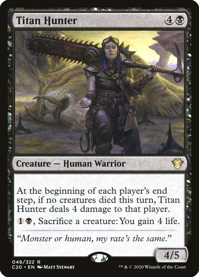 Titan Hunter [Commander 2020] Magic: The Gathering