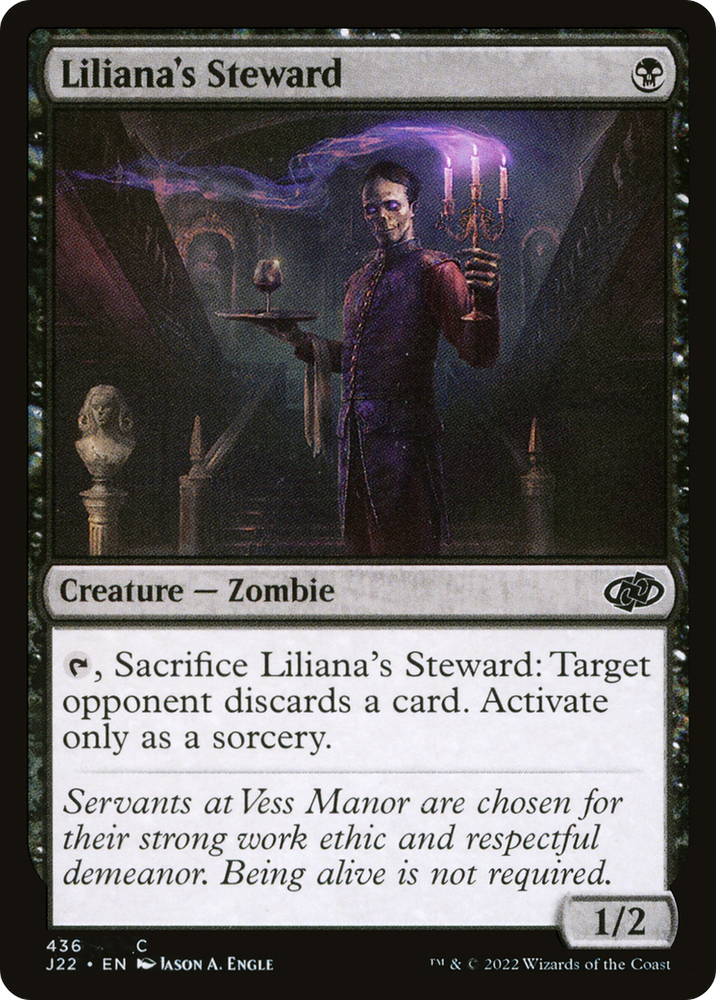 Liliana's Steward [Jumpstart 2022] Magic: The Gathering