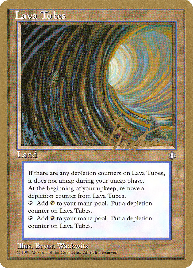 Lava Tubes (George Baxter) [Pro Tour Collector Set] Magic: The Gathering