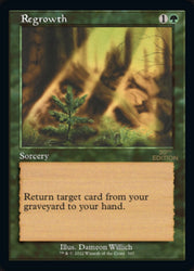 Regrowth (Retro) [30th Anniversary Edition] Magic: The Gathering