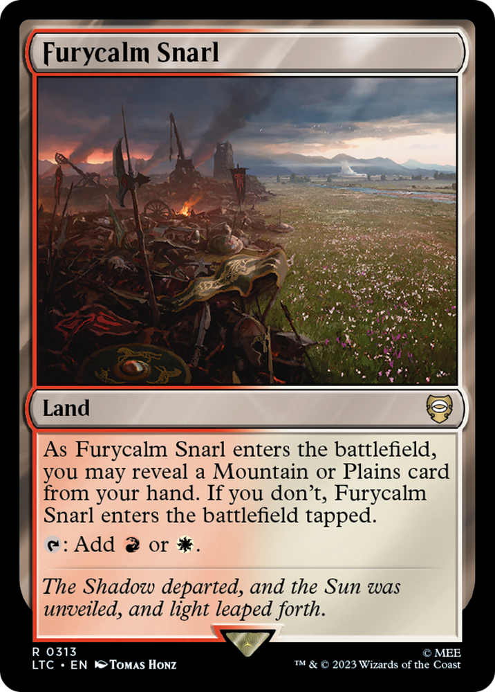 Furycalm Snarl [The Lord of the Rings: Tales of Middle-Earth Commander] Magic: The Gathering