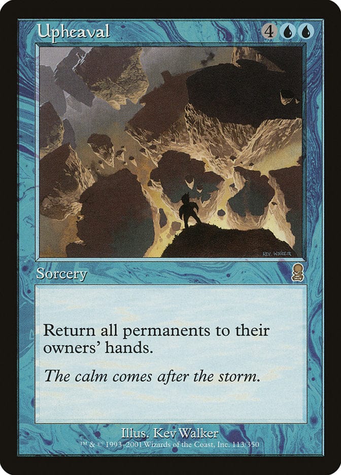 Upheaval [Odyssey] Magic: The Gathering
