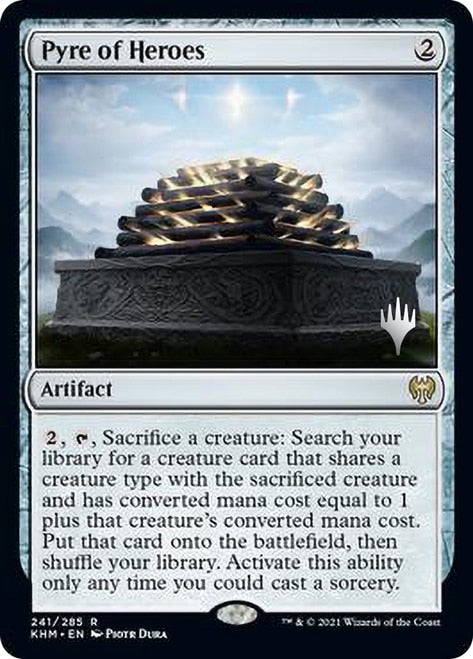 Pyre of Heroes (Promo Pack) [Kaldheim Promos] Magic: The Gathering