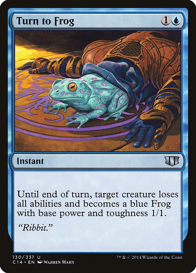 Turn to Frog [Commander 2014] Magic: The Gathering