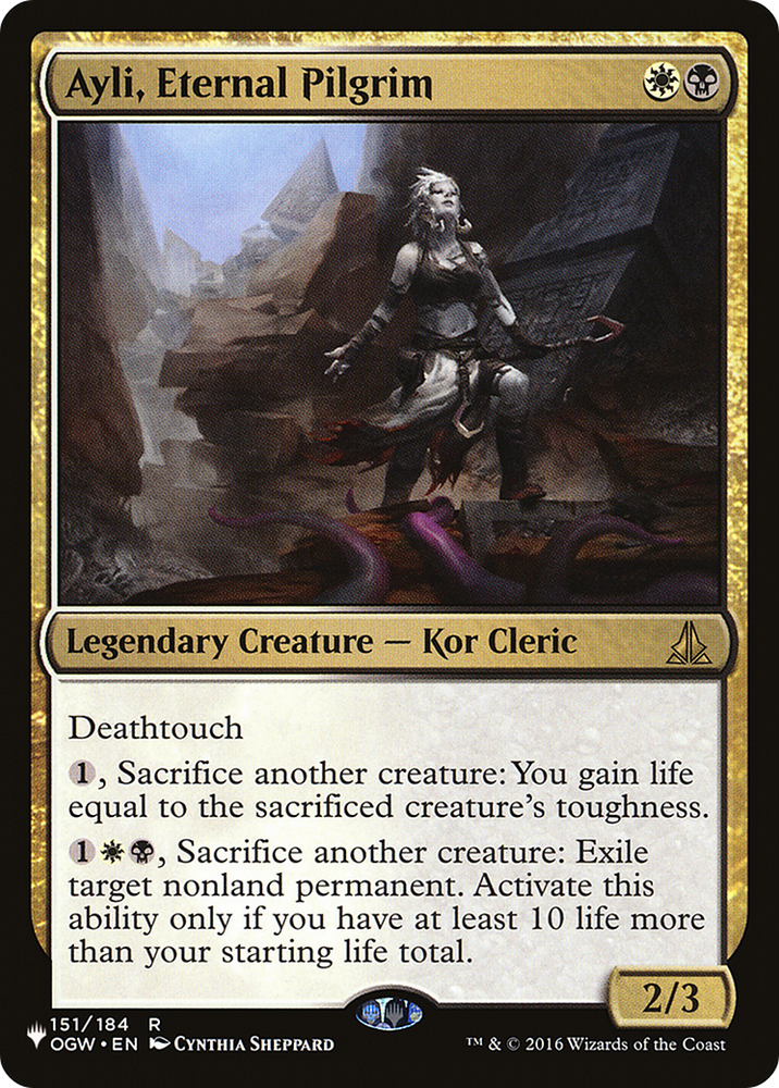 Ayli, Eternal Pilgrim [The List] Magic: The Gathering