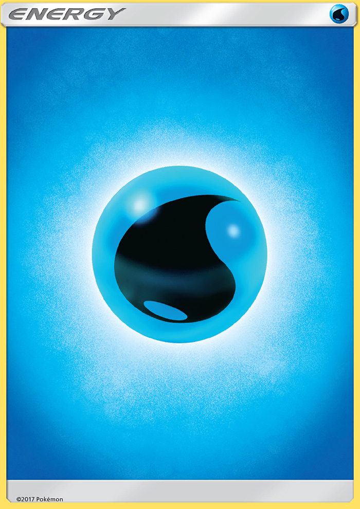 Water Energy [Sun & Moon: Base Set] Pokémon