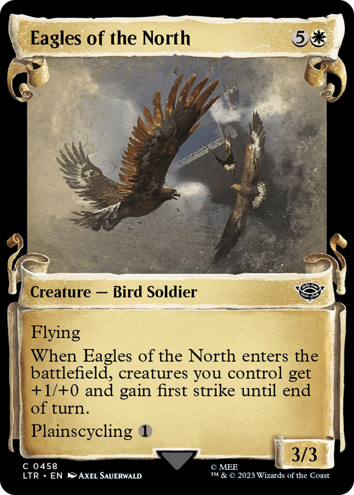 Eagles of the North [The Lord of the Rings: Tales of Middle-Earth Showcase Scrolls] Magic: The Gathering