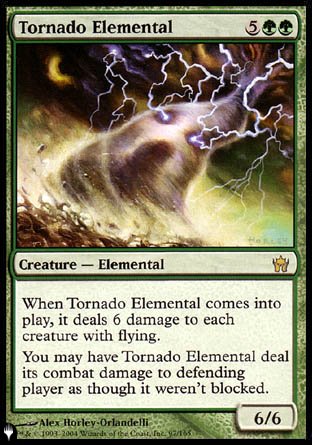 Tornado Elemental [The List] Magic: The Gathering