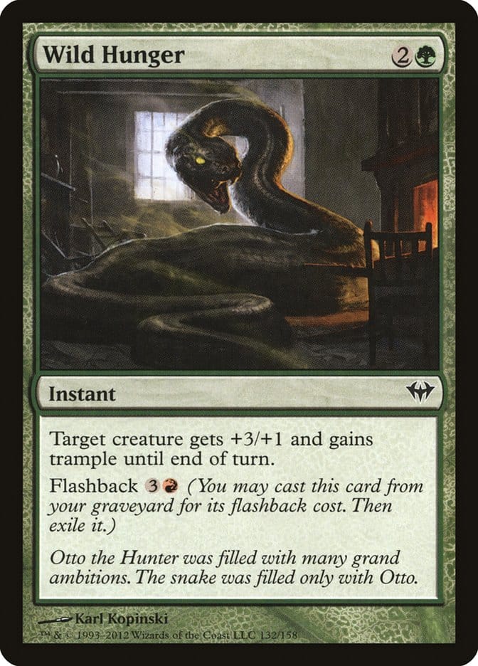 Wild Hunger [Dark Ascension] Magic: The Gathering
