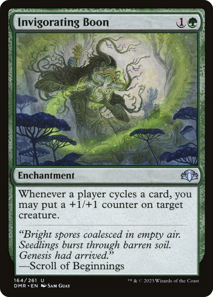 Invigorating Boon [Dominaria Remastered] Magic: The Gathering